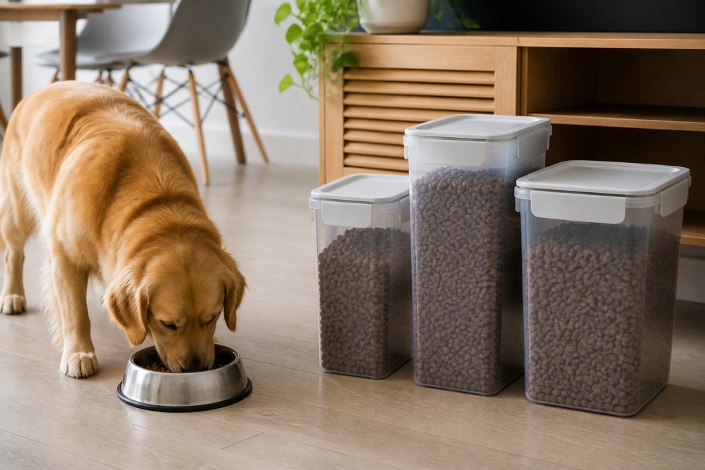 Airtight Containers for Pet Food Storage