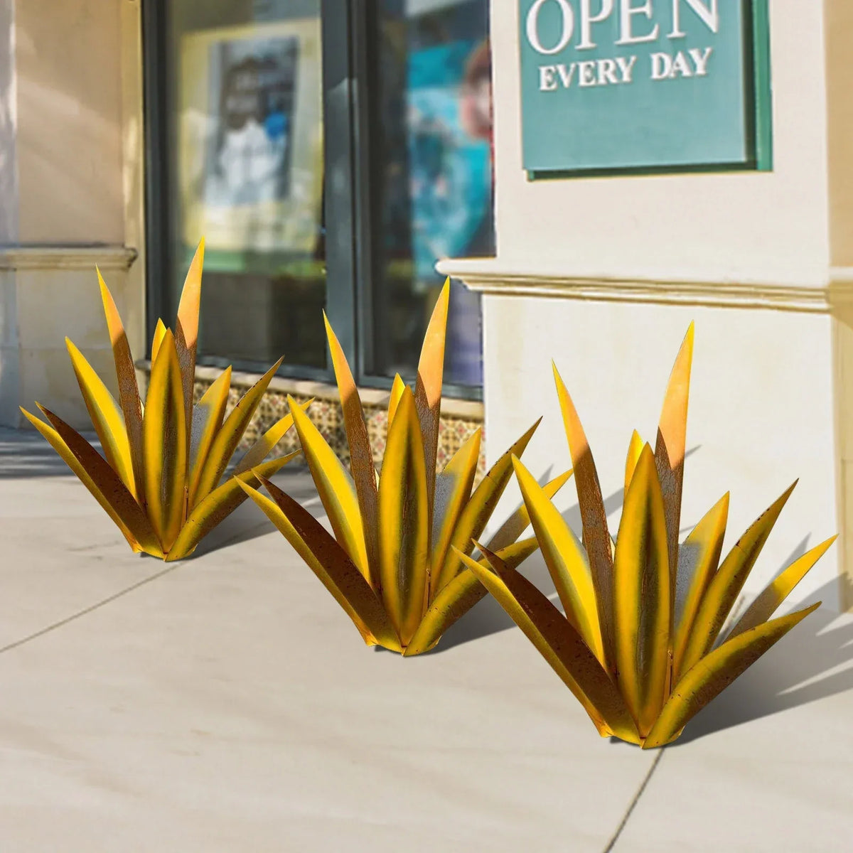 Rustic Waterproof Eternal Agave Sculpture