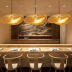 Bamboo Pendant Light Handmade