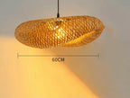 Bamboo Pendant Light Handmade