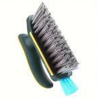 Tile Brush And Squeegee Cleaner 4-in-1 Multiuse Tool