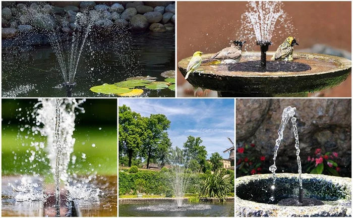 Solar Fountain Pump for Garden Water Feature