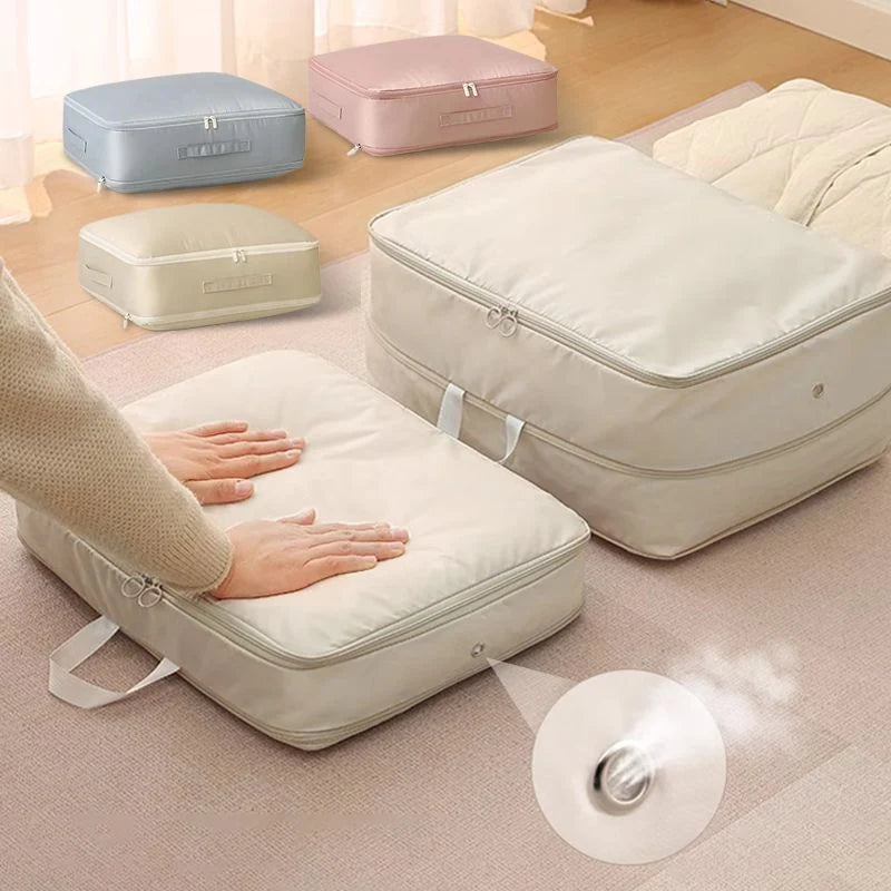 Storage Organizer Self Compressing Bag