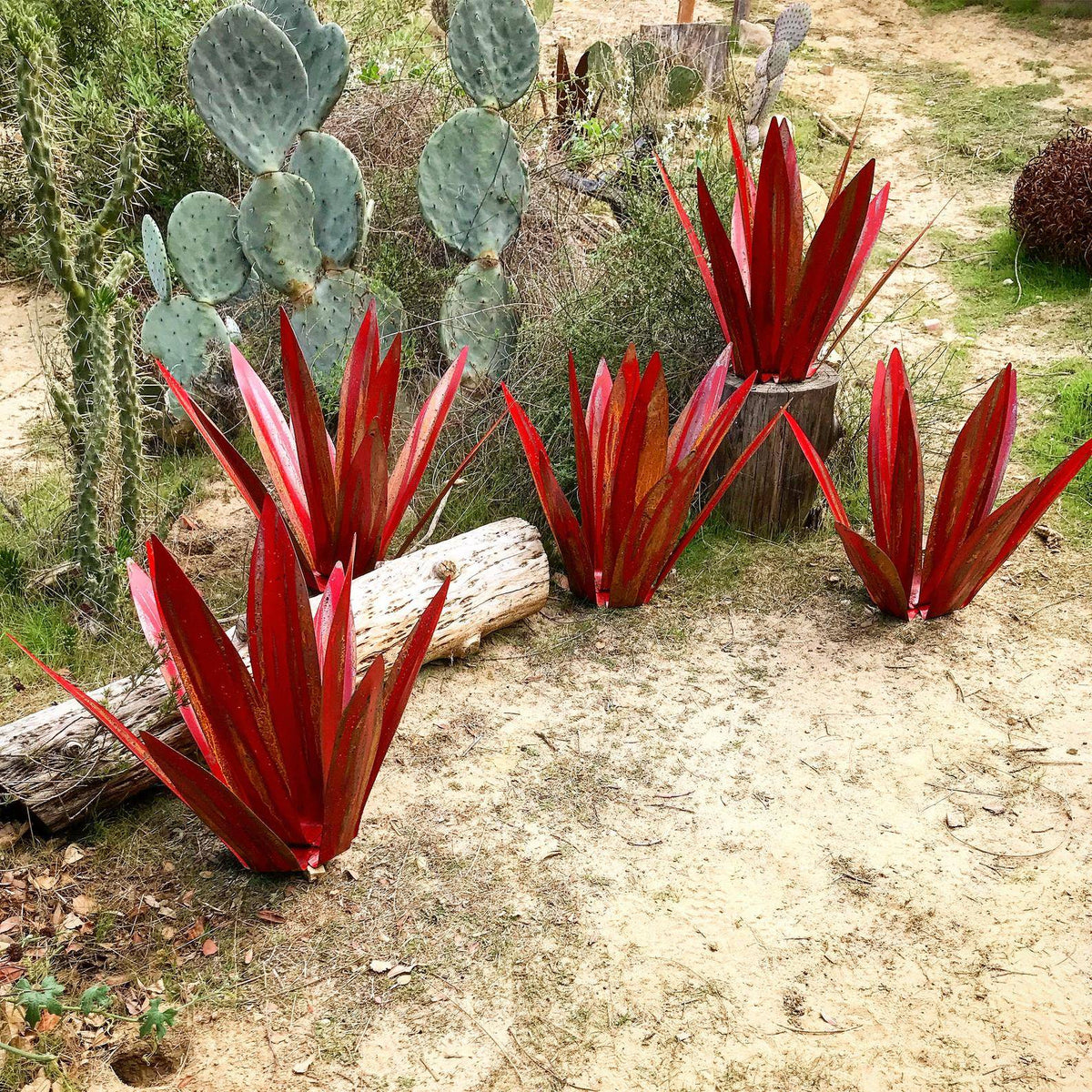 Rustic Waterproof Eternal Agave Sculpture