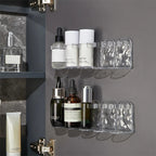 Wall-Mounted Storage Hooks Set No Drilling