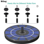Solar Fountain Pump for Garden Water Feature